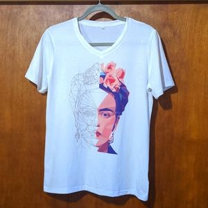 Frida Khalo Abstract Art Women's T-shirt